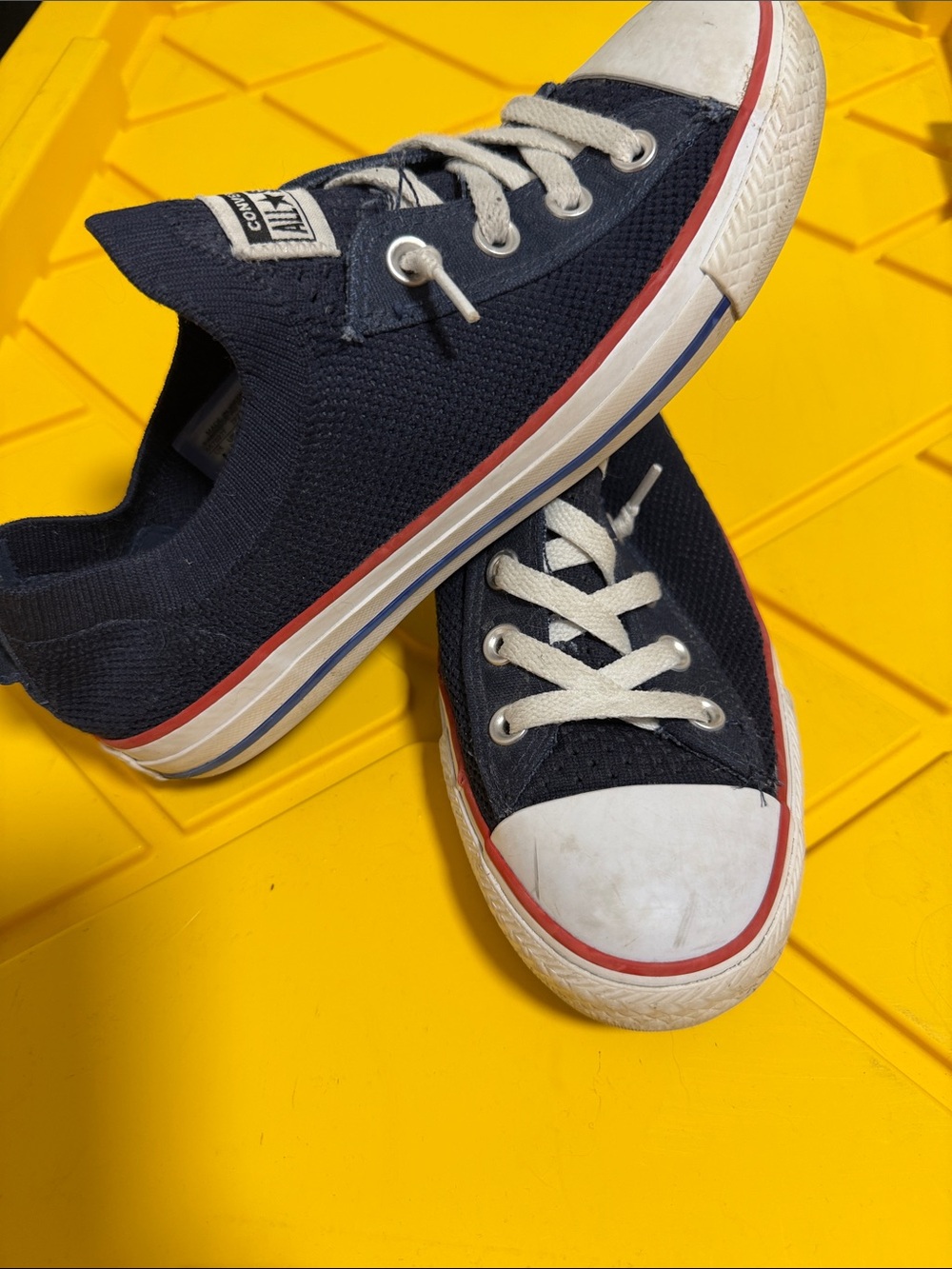 Converse Women’s Chuck Taylor All Star Low Top Slip On Sneakers - Navy